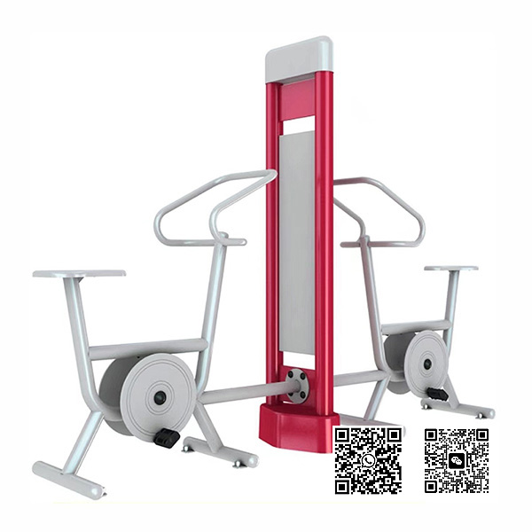 Two position stationary bike